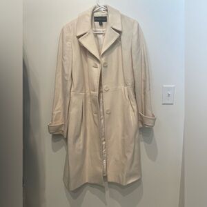 Cream Trench Coat